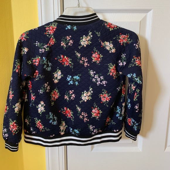 floral bomber jacket - Picture 3 of 3